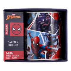 Paladone puodelis Marvel Spider-Man XL, 550 ml kaina ir informacija | Taurės, puodeliai, ąsočiai | pigu.lt