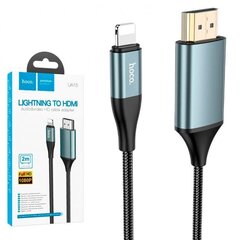 Kabelio (laido) adapteris / adapteris Lightning -&gt; HDMI keitiklis HOCO UA15 kaina ir informacija | Adapteriai, USB šakotuvai | pigu.lt