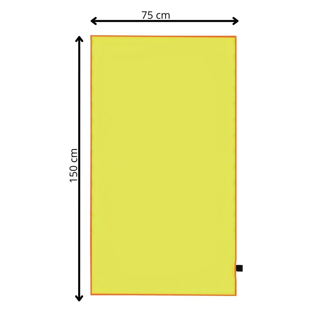 Springos greitai džiūstantis rankšluostis CS0114, 75x150 cm цена и информация | Rankšluosčiai | pigu.lt