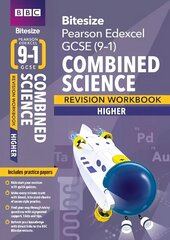 BBC Bitesize Edexcel GCSE (9-1) Combined Science Higher Workbook for home learning, 2021 assessments and 2022 exams: for home learning, 2022 and 2023 assessments and exams цена и информация | Книги для подростков и молодежи | pigu.lt