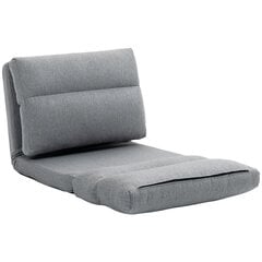 Sulansktoma sofa-lova Homocom, pilka kaina ir informacija | Sofos | pigu.lt