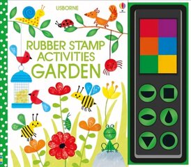 Rubber Stamp Activities Garden kaina ir informacija | Knygos mažiesiems | pigu.lt