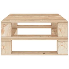 Sodo stalas iš palečių, mediena kaina ir informacija | Lauko stalai, staliukai | pigu.lt