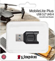 Kingston MobileLite Plus USB 3.1 kaina ir informacija | Adapteriai, USB šakotuvai | pigu.lt