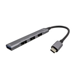 i-tec USB-C šakotuvas 1 x USB 3.0 + 3 x USB 2.0 kaina ir informacija | Adapteriai, USB šakotuvai | pigu.lt