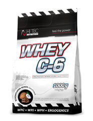 Baltymai Hi Tec Whey C-6, 1000 g kaina ir informacija | Baltymai | pigu.lt