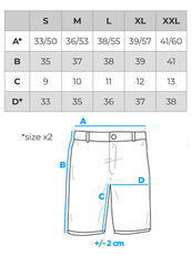 Maudymosi šortai vyrams Ombre W526 kaina ir informacija | Vyriški šortai | pigu.lt