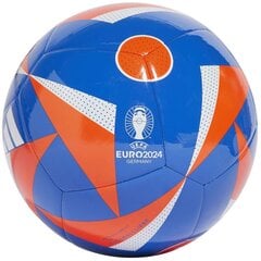 Футбольный мяч Adidas Euro24 Club IN9373, синий цена и информация | Футбольные мячи | pigu.lt
