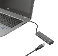 USB šakotuvas Trust Halyx, USB-C/USB-A 3.2 kaina ir informacija | Adapteriai, USB šakotuvai | pigu.lt