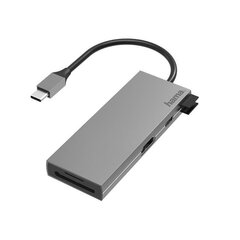 USB adapteris Hama USB-C multiport adapter (6 prievadai) kaina ir informacija | Adapteriai, USB šakotuvai | pigu.lt