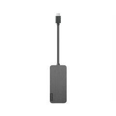 Lenovo 4 prievadų USB A šakotuvas su USB-C jungtimi GX90X21431 kaina ir informacija | Adapteriai, USB šakotuvai | pigu.lt