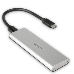 Lindy /43332, USB3.2/SSD kaina ir informacija | Adapteriai, USB šakotuvai | pigu.lt