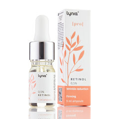 Lynia - Pro ampulė su retinoliu 0,5%, 5 ml цена и информация | Сыворотки для лица, масла | pigu.lt