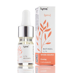 "Lynia Pro Retinol 0,7% Ampulė 5 ml - Ampulė su retinoliu kaina ir informacija | Veido aliejai, serumai | pigu.lt