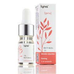 Lynia Pro ampulė su retinoliu 1% 5 ml цена и информация | Сыворотки для лица, масла | pigu.lt