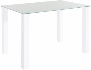 Товар с повреждённой упаковкой. Обеденный стол Dante 120, белый цена и информация | Мебель с поврежденной упаковкой | pigu.lt