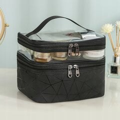 Moterų Kelionių Kosmetikos Organizatorius Vanity Case Black J1 цена и информация | Косметички, косметические зеркала | pigu.lt