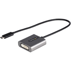 Адаптер USB C—DVI Startech CDP2DVIEC            Чёрный цена и информация | Адаптеры, USB-разветвители | pigu.lt