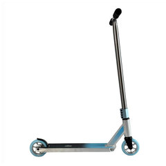 Kaskadininkų paspirtukas – Flyby Air V2 Complete Pro Scooter Chrome/Blue kaina ir informacija | Paspirtukai | pigu.lt