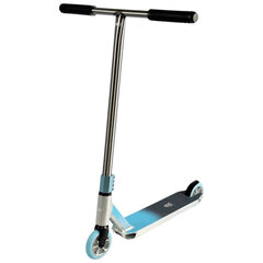 Kaskadininkų paspirtukas – Flyby Air V2 Complete Pro Scooter Chrome/Blue kaina ir informacija | Paspirtukai | pigu.lt