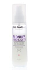 Blizgesio plaukams suteikiantis purškiamas dvifazis serumas Goldwell Dualsenses Blondes &amp; Highlights, 150 ml kaina ir informacija | Priemonės plaukų stiprinimui | pigu.lt