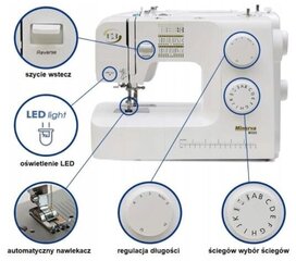 Minerva MC110 PRO kaina ir informacija | Siuvimo mašinos | pigu.lt