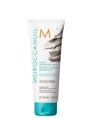 Atspalvį suteikianti plaukų kaukė Moroccanoil 200 ml, Platinum цена и информация | Краска для волос | pigu.lt