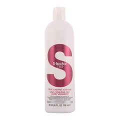 Plaukų spalvą saugantis ir spindesio suteikiantis plaukų balzamas Tigi S-Factor True Lasting Colour 750 ml kaina ir informacija | Balzamai, kondicionieriai | pigu.lt