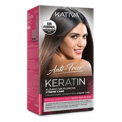 Plaukus tiesinanti priemonė Keratin Anti-frizz Xtrem Care Kativa kaina ir informacija | Priemonės plaukų stiprinimui | pigu.lt