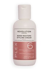 Plaukų formavimo kremas Revolution Haircare Plex 6 Bond Restore, 100 ml kaina ir informacija | Balzamai, kondicionieriai | pigu.lt