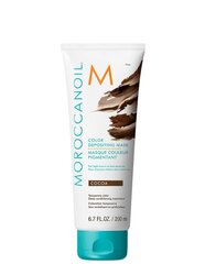 Atspalvį suteikianti plaukų kaukė Moroccanoil 200 ml, Cocoa цена и информация | Краска для волос | pigu.lt