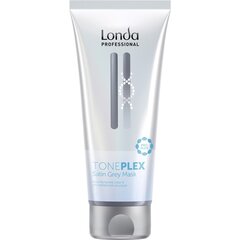 Dažanti plaukų kaukė Londa Professional Toneplex Mask Satin Grey, 200ml kaina ir informacija | Plaukų dažai | pigu.lt