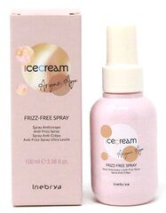 Plaukų purškiklis Inebrya Ice Cream Argan-Age Frizz-Free Spray, 100ml цена и информация | Средства для укрепления волос | pigu.lt