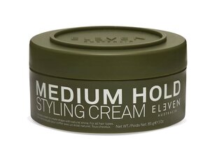 Plaukų kremas šukuosenai formuoti Eleven Australia Styling Medium Hold, 85 g kaina ir informacija | Plaukų formavimo priemonės | pigu.lt