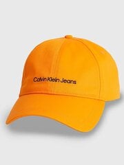 CALVIN KLEIN Institutional Vibrant Orange 545008833 цена и информация | Мужские шарфы, шапки, перчатки | pigu.lt