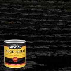 Aliejiniai medienos dažai, Minwax, Wood Finish, 236ml, True Black kaina ir informacija | Gruntai, glaistai ir kt. | pigu.lt