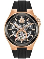Laikrodis vyrams Bulova, juodas 98A177 kaina ir informacija | Vyriški laikrodžiai | pigu.lt