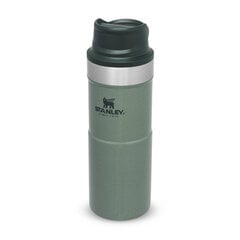 Термокружка The Trigger-Action Travel Mug Classic 0.35 л, зеленая цена и информация | Термосы, термокружки | pigu.lt