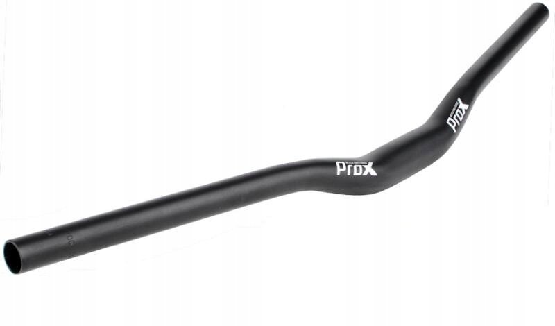 Prox aliumininis dviračio vairas 700 mm / 31,8 mm /290 G juodas цена и информация | Kitos dviračių dalys | pigu.lt