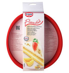 Dr. Oetker Flexxibel silikoninė kepimo forma, 26 cm kaina ir informacija | Kepimo indai, popierius, formos | pigu.lt