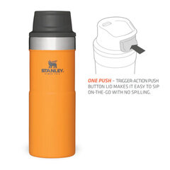 Terminis puodelis Trigger-Action Travel Mug Classic 0,35L šafrano geltonos spalvos kaina ir informacija | Termosai, termopuodeliai | pigu.lt