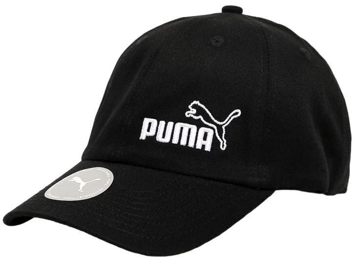 Kepurė su snapeliu vyrams Puma Ess Cap Jr Black 021688 01 kaina ir informacija | Vyriški šalikai, kepurės, pirštinės | pigu.lt