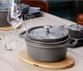 Staub 40509-863-0 Жаровня 8,35 л Чугун цена и информация | Кастрюли, скороварки | pigu.lt