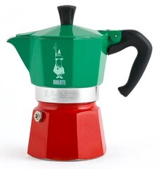 Bialetti Moka Express Italia Stovetop esspreso kavinukas kaina ir informacija | Kavinukai, virduliai | pigu.lt