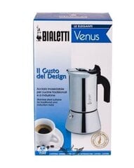 Kavinukas Bialetti Venus box Pod, 0.3 l, sidabrinis kaina ir informacija | Kavinukai, virduliai | pigu.lt