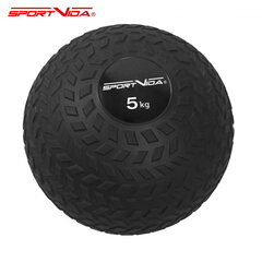 Svorinis kamuolys SportVida, 5 kg kaina ir informacija | Svoriniai kamuoliai | pigu.lt