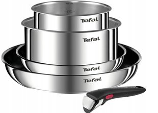 Tefal puodų ir keptuvių rinkinys Ingenio Emotion L897S574, 5 dalys kaina ir informacija | Puodai, greitpuodžiai | pigu.lt