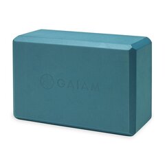 Блок для йоги Gaiam 59181, синий цена и информация | Товары для йоги | pigu.lt