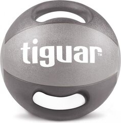 Svorinis kamuolys su rankenomis Tiguar, 8kg kaina ir informacija | Svoriniai kamuoliai | pigu.lt