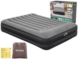 Bestway dvivietis čiužinys 203 x 152 x 46 cm pilkų atspalvių kaina ir informacija | Pripučiami čiužiniai ir baldai | pigu.lt